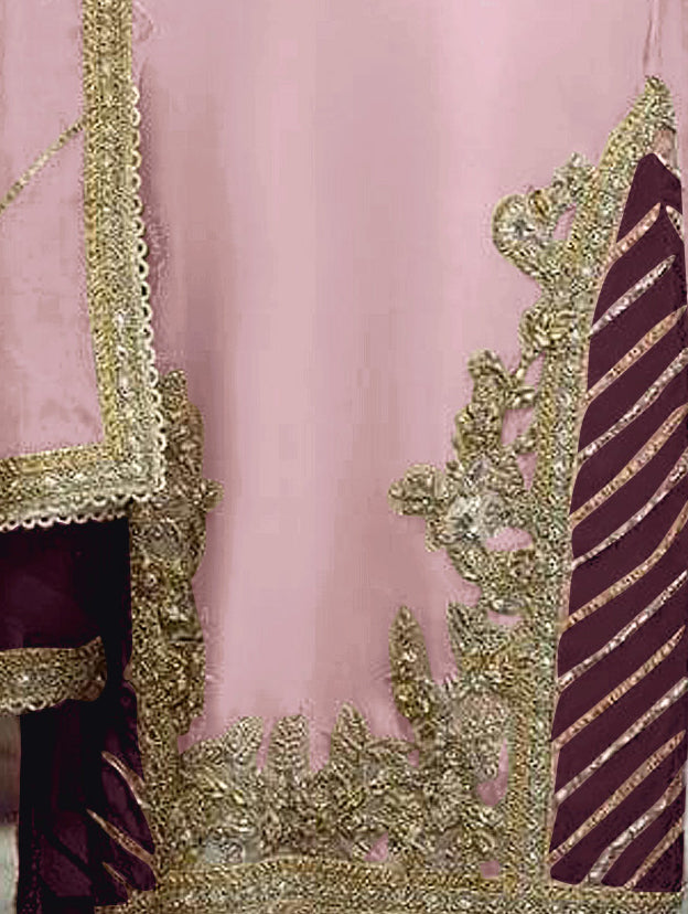 semi stitch / pink