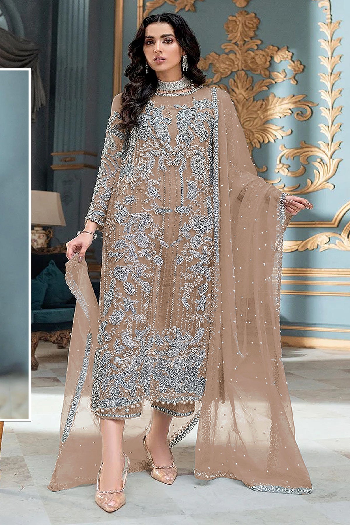 semi stitch / beige