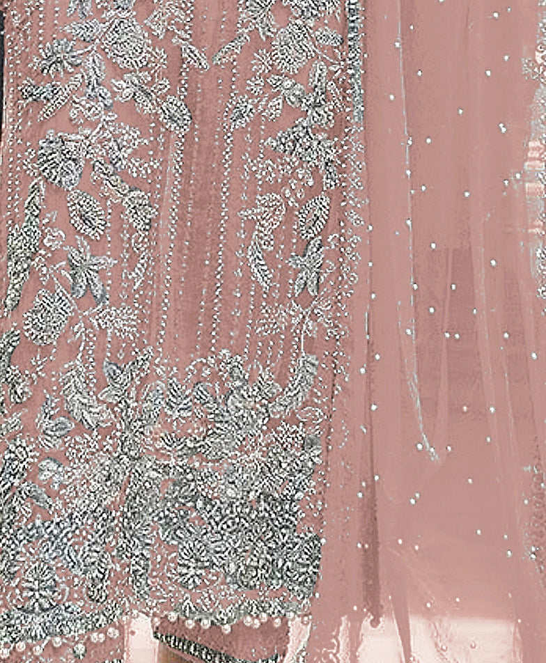 semi stitch / orange
