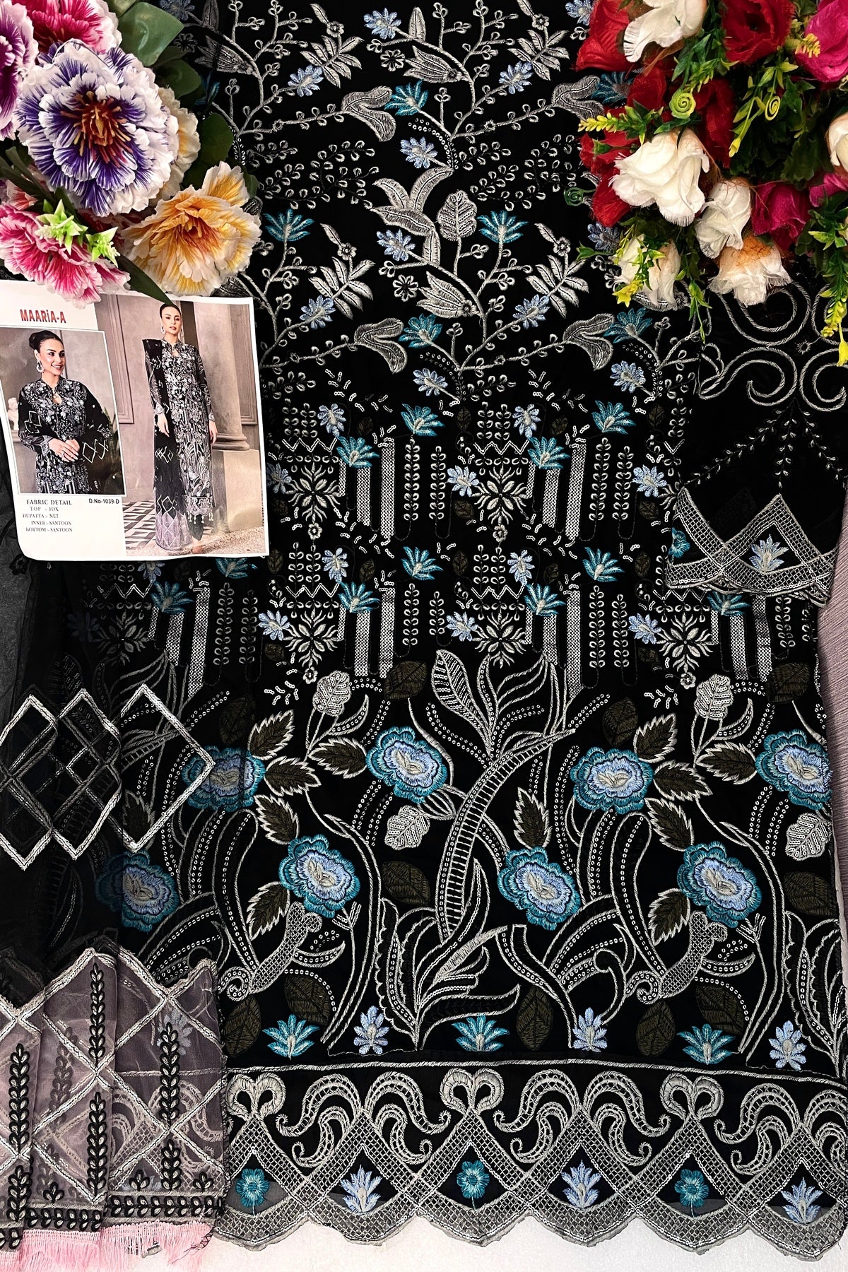 semi stitch / black
