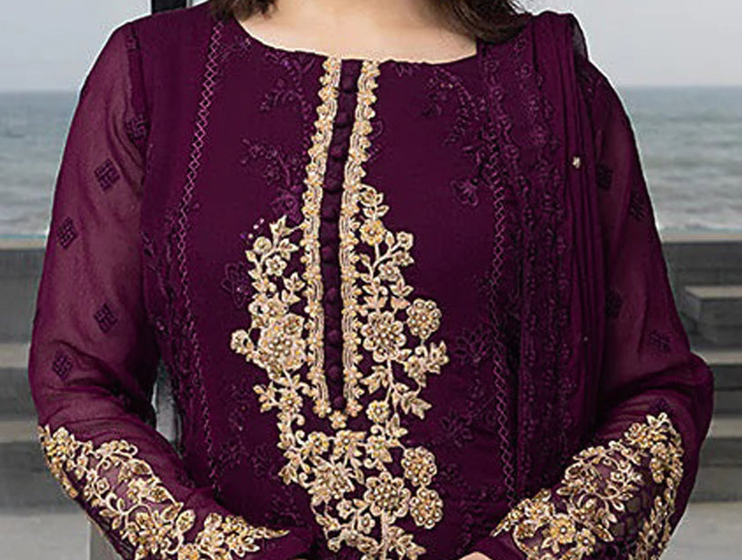 semi stitch / rani-red