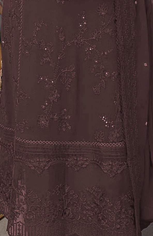 semi stitch / brown