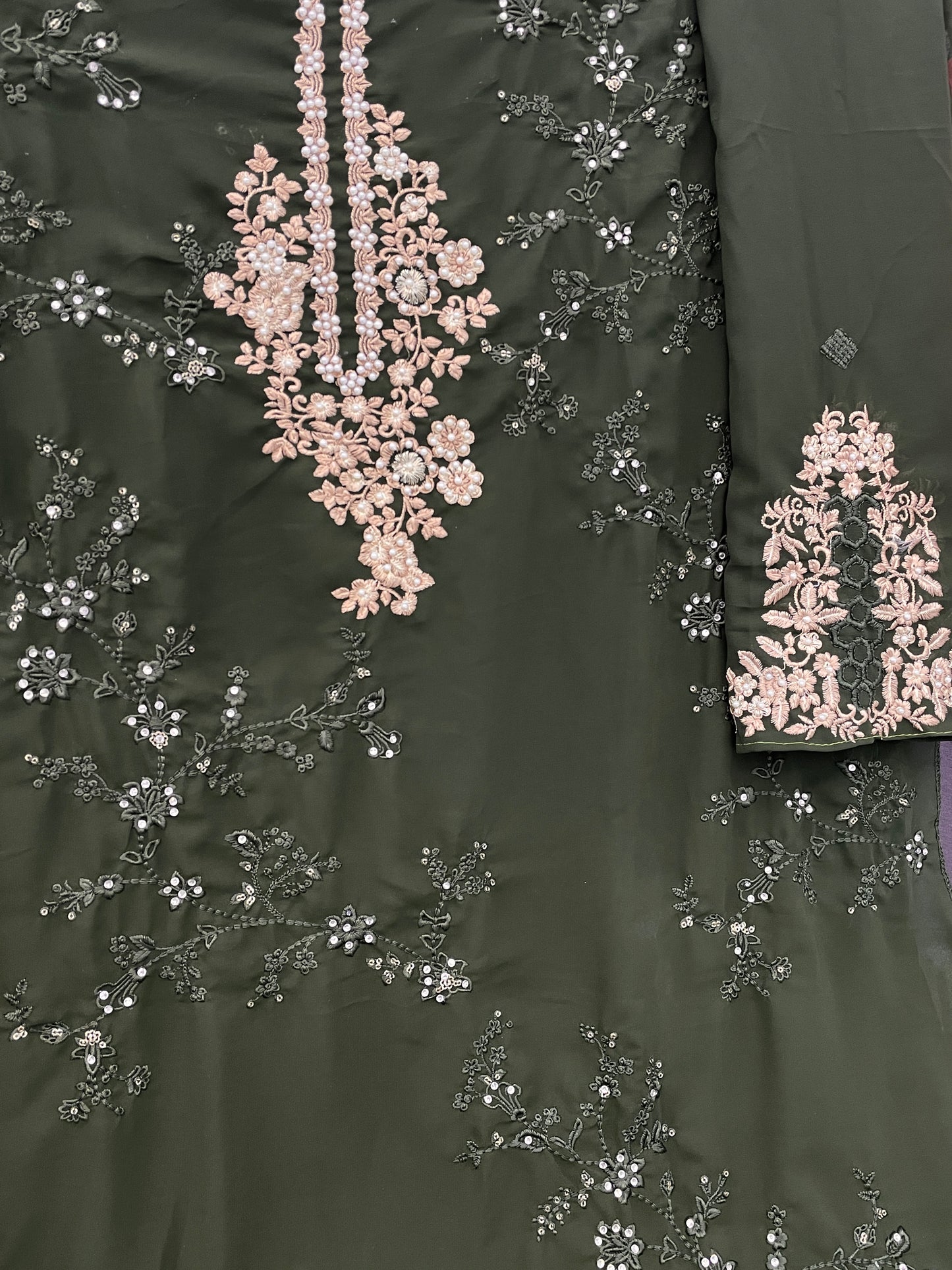 semi stitch / mahendi