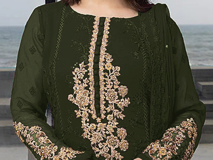 semi stitch / mahendi