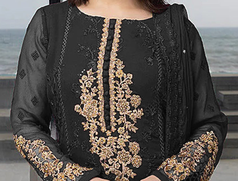 semi stitch / black