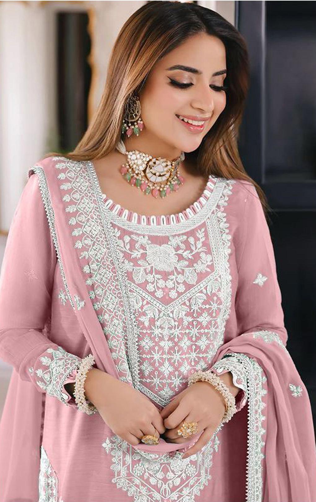 semi stitch / pink
