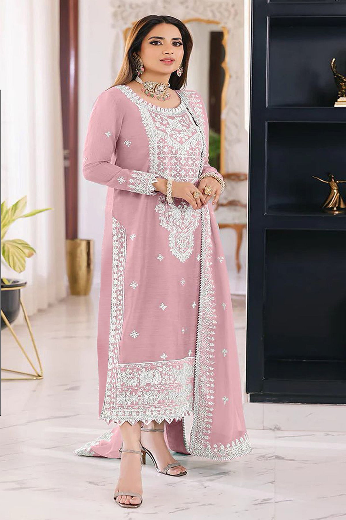 semi stitch / pink