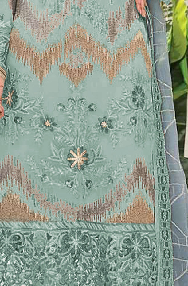 semi stitch / mint