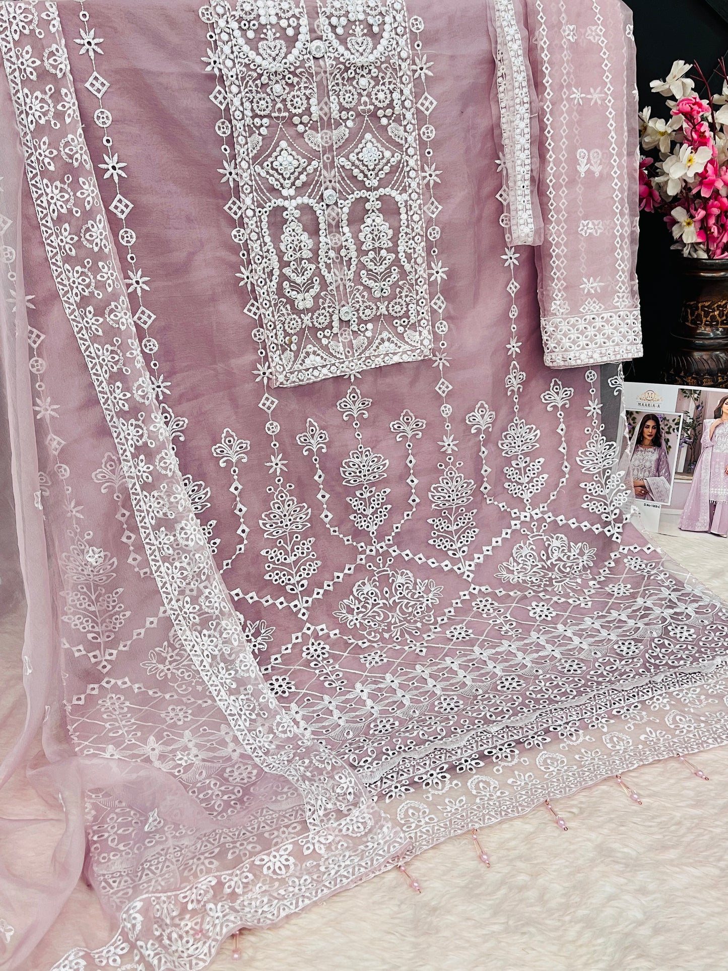 semi stitch / purple