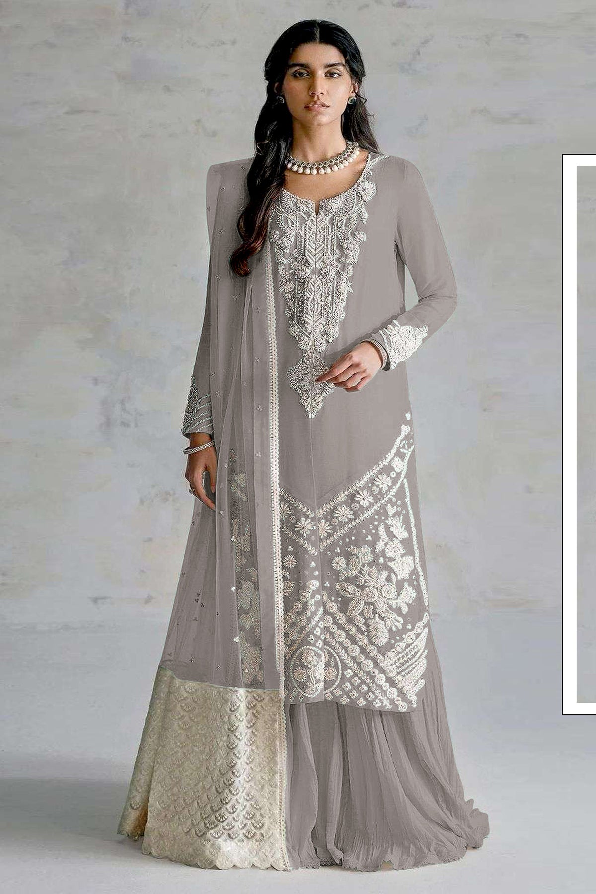 semi stitch / light grey