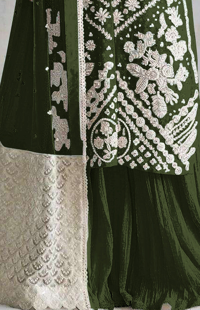 semi stitch / mahendi