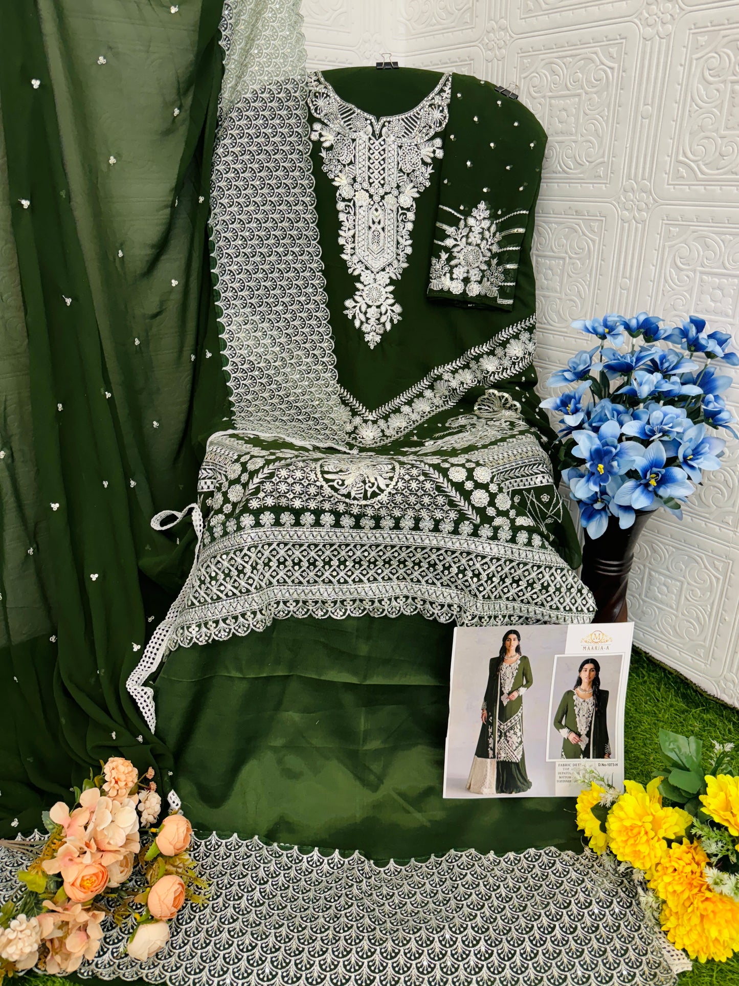 semi stitch / mahendi