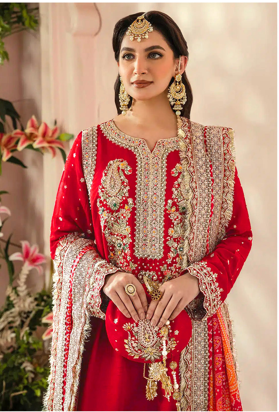 semi stitch / red