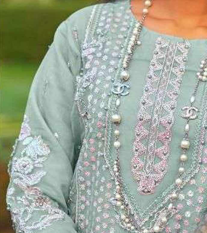 semi stitch / mint