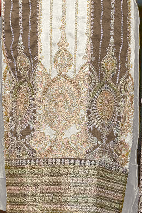 semi stitch / white