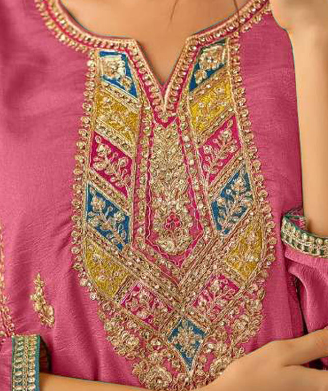 semi stitch / pink