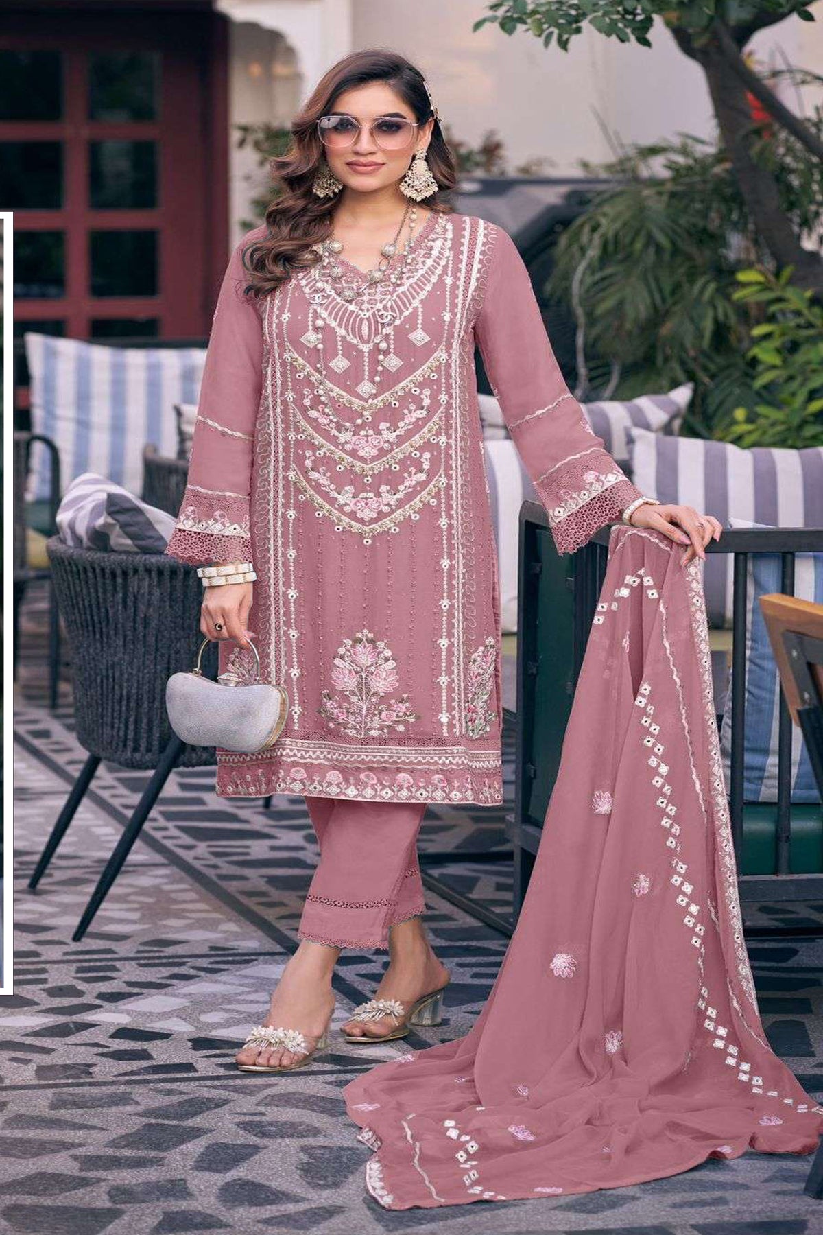 semi stitch / pink