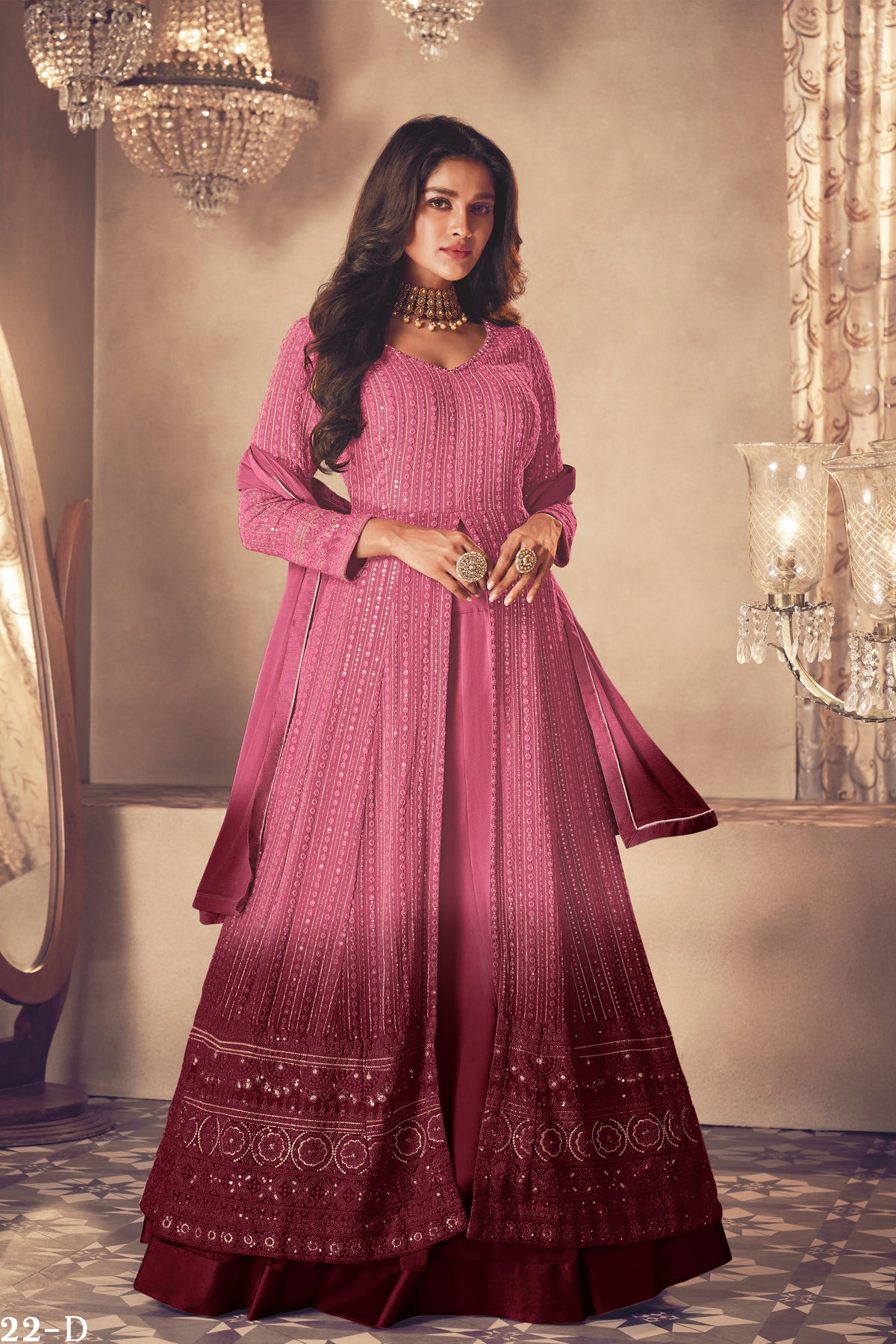 semi stitch / pedding-pink