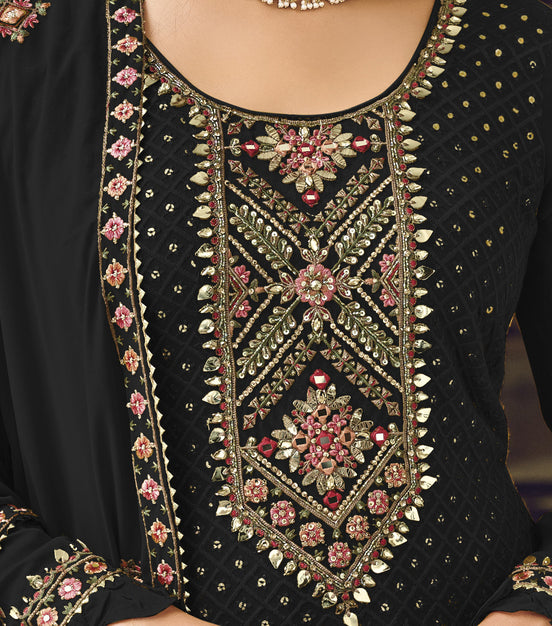semi stitch / black