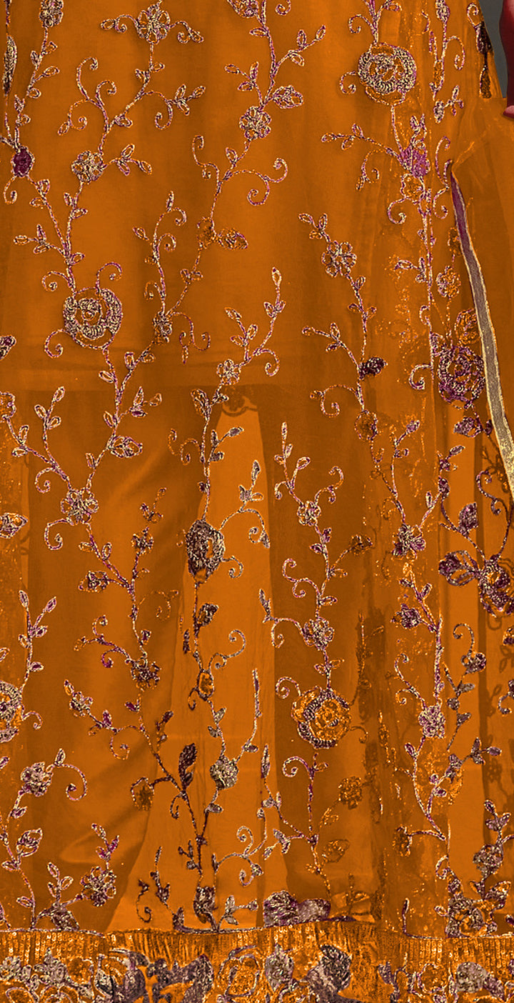 semi stitch / mustard
