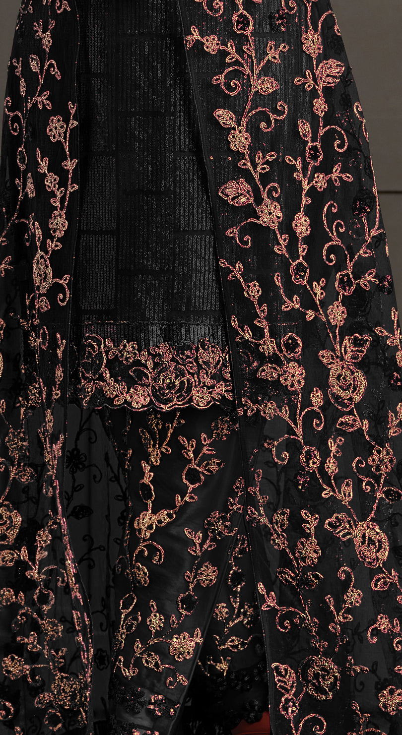 semi stitch / black