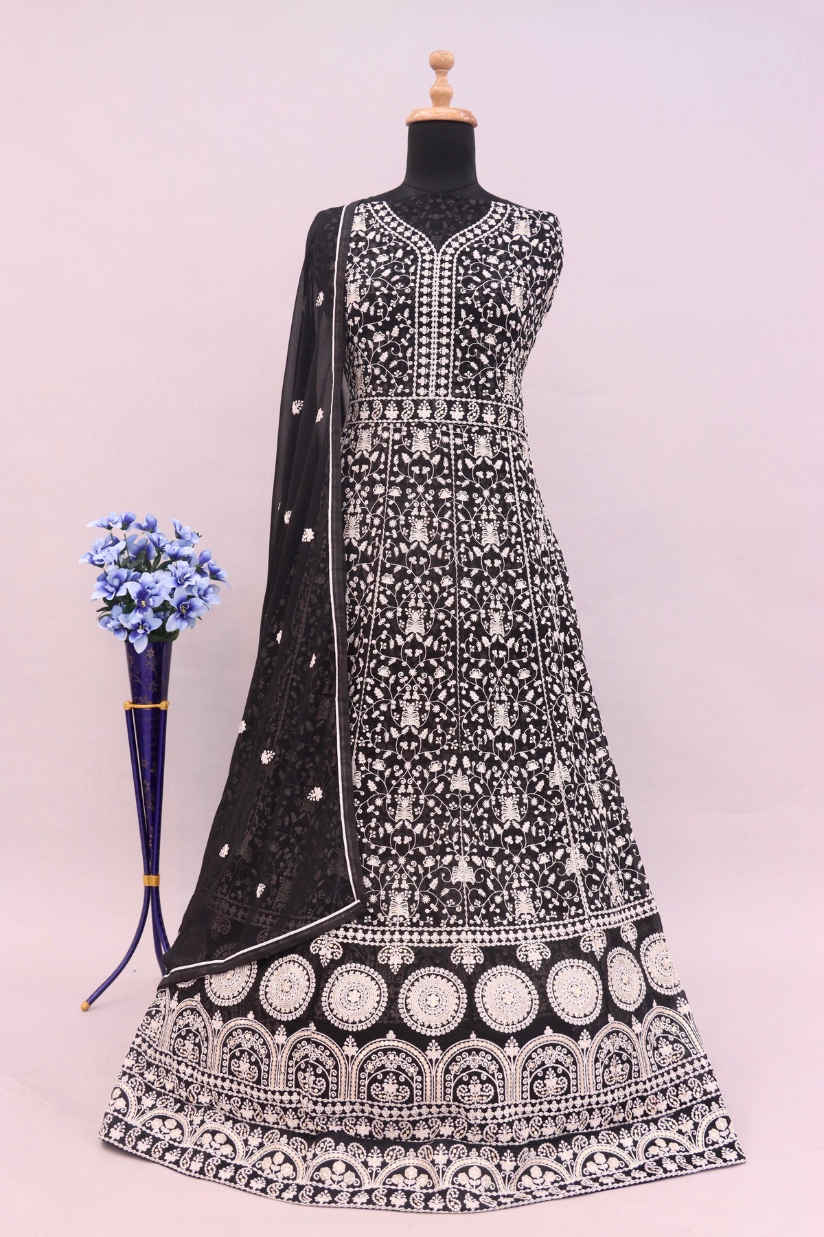 semi stitch / black