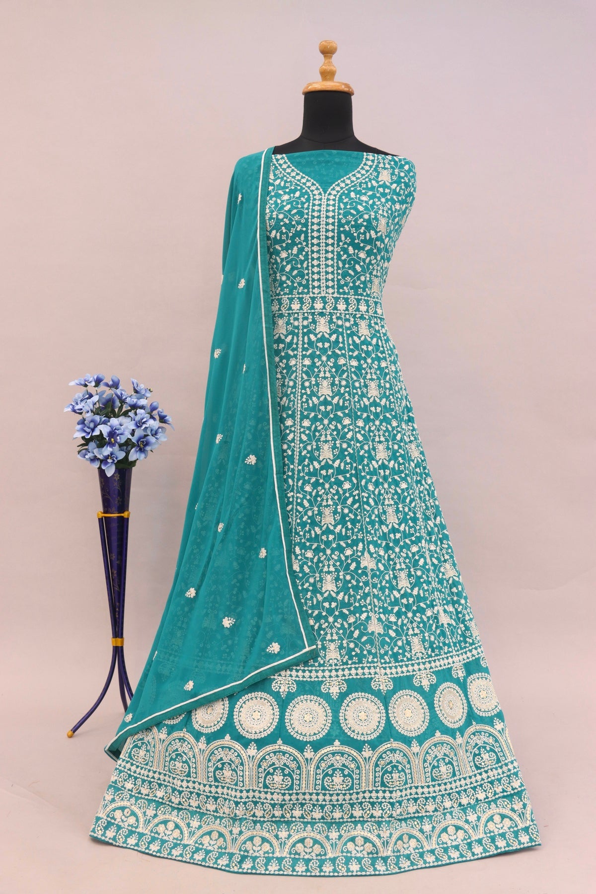 semi stitch / bottel green
