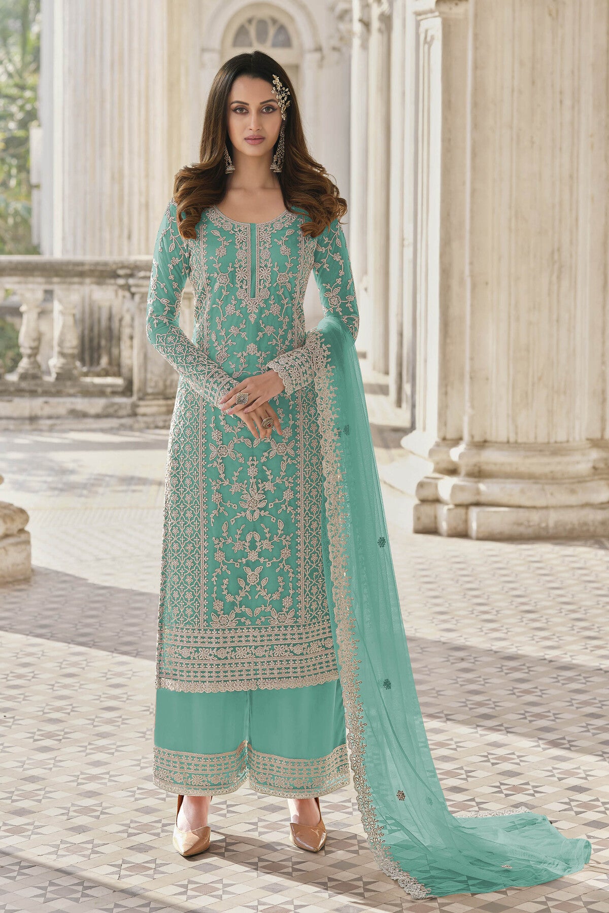 semi stitch / mint