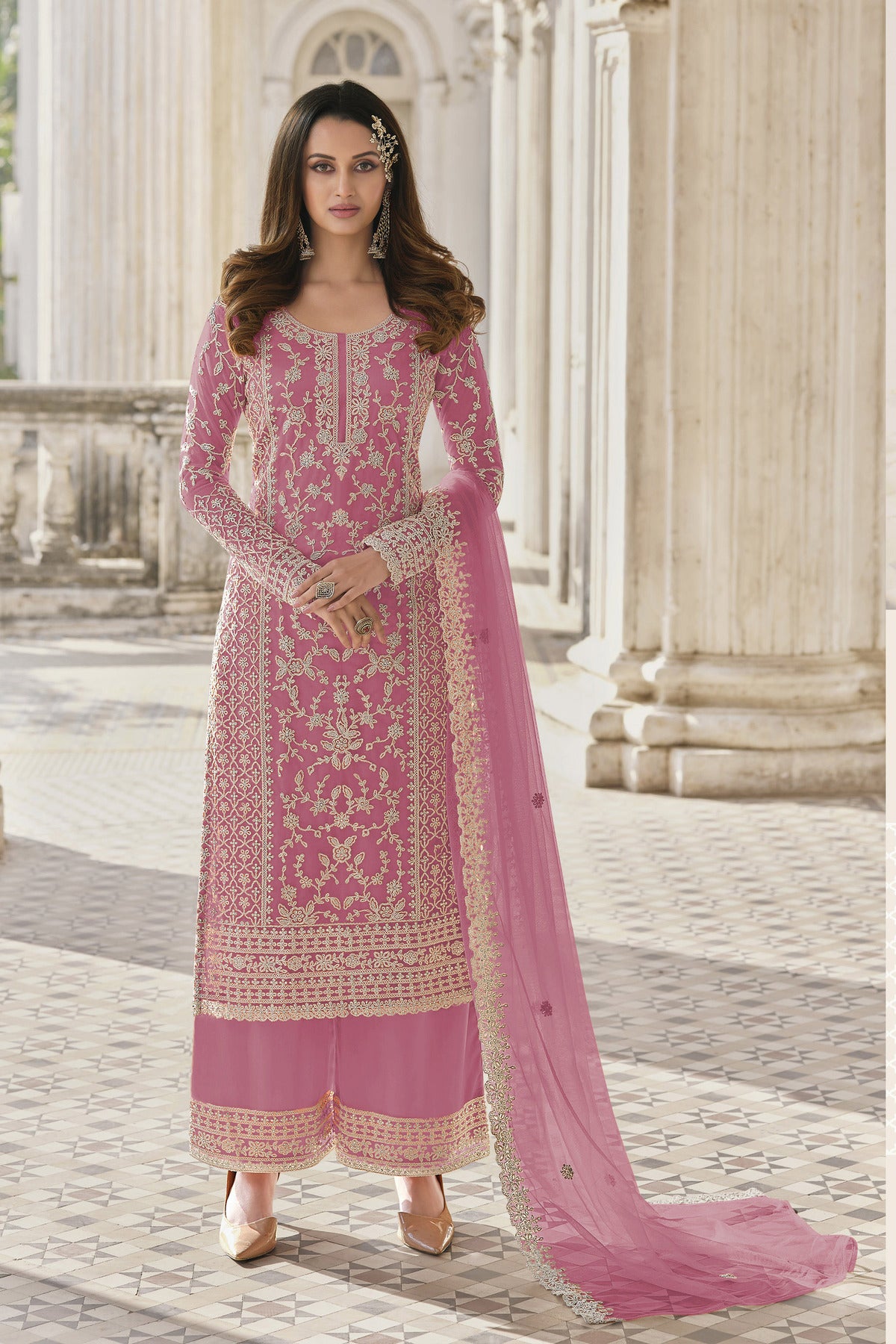 semi stitch / pink