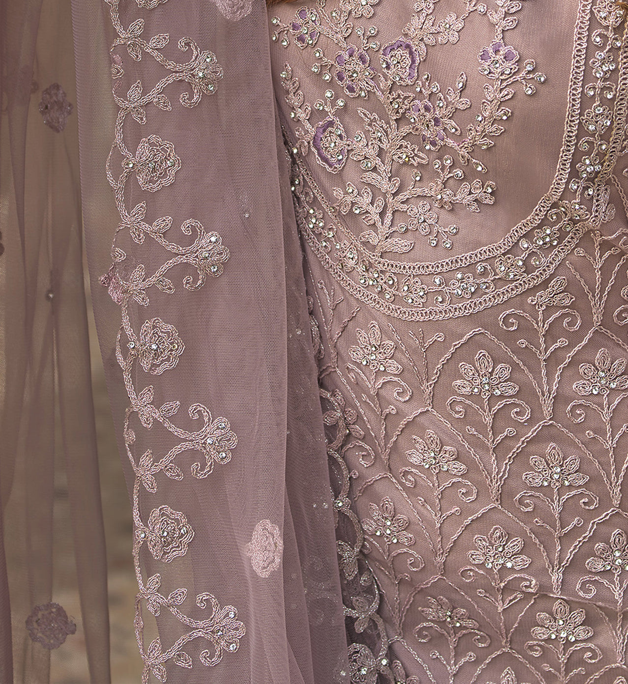 semi stitch / rose gold