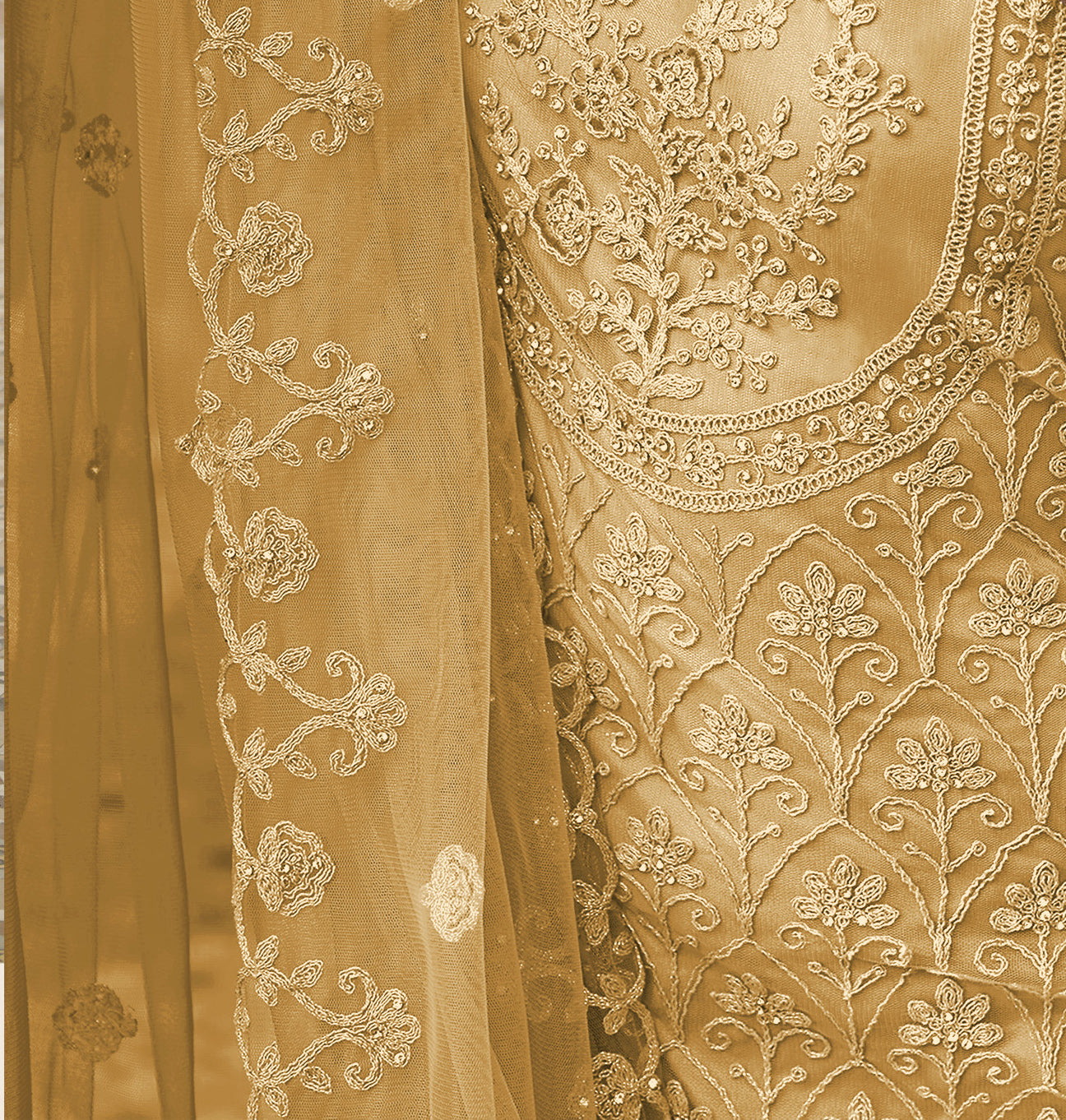 semi stitch / yellow