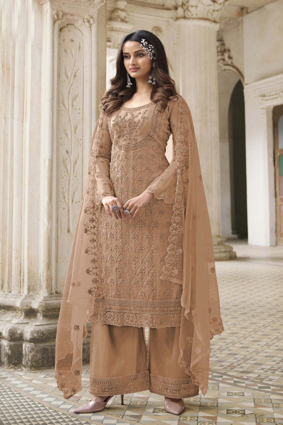 semi stitch / beige