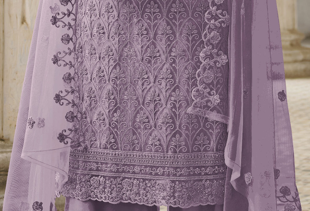 semi stitch / purple