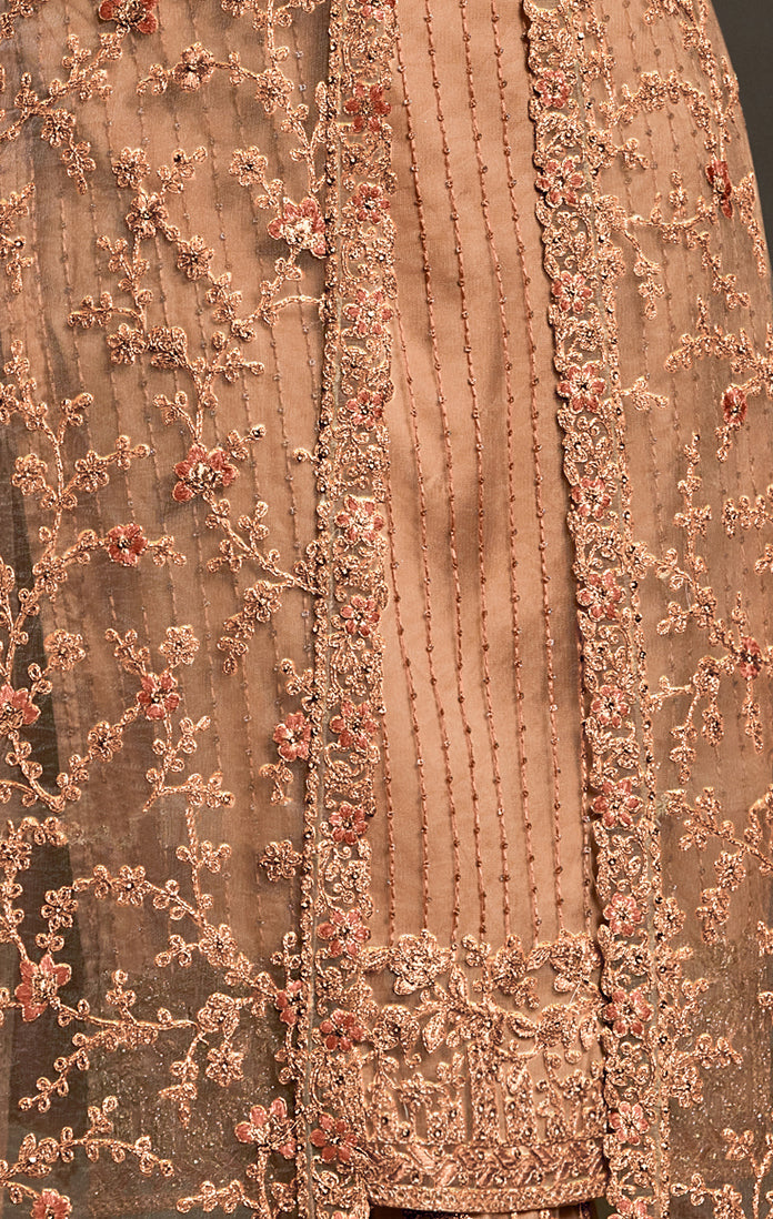 semi stitch / orange
