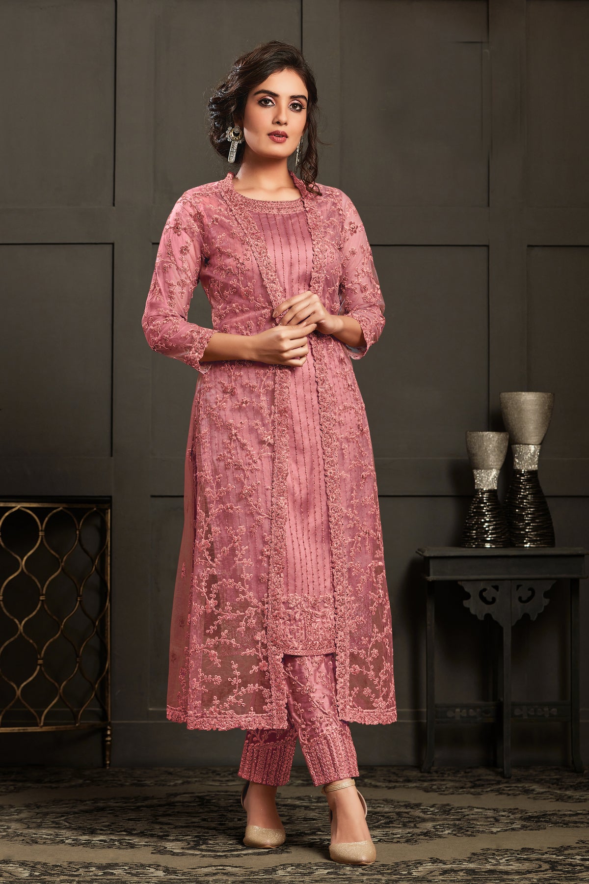 semi stitch / pink