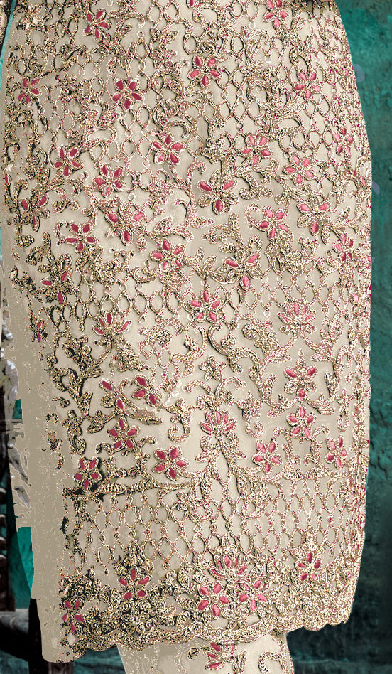 semi stitch / white
