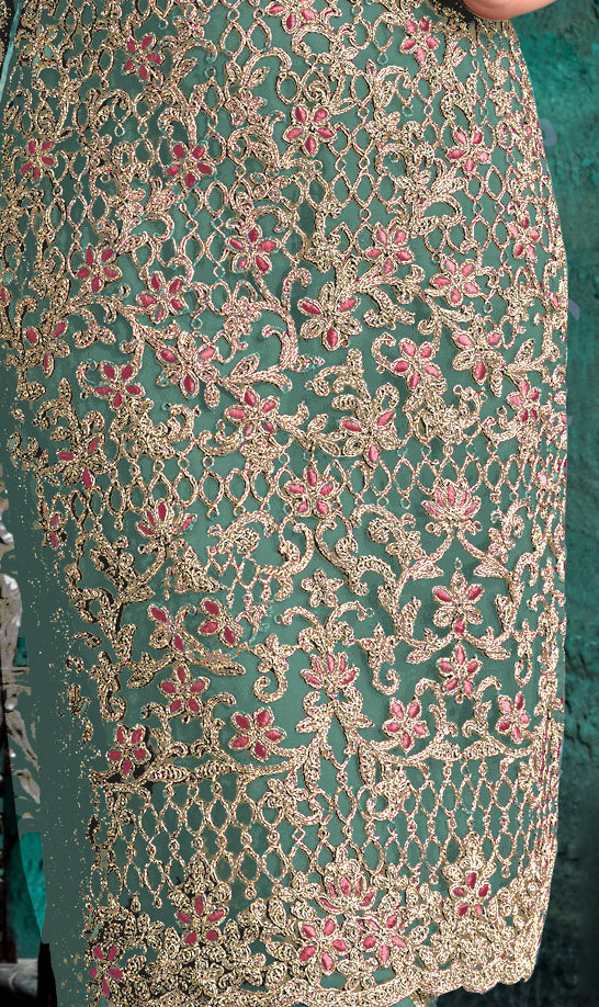 semi stitch / mint