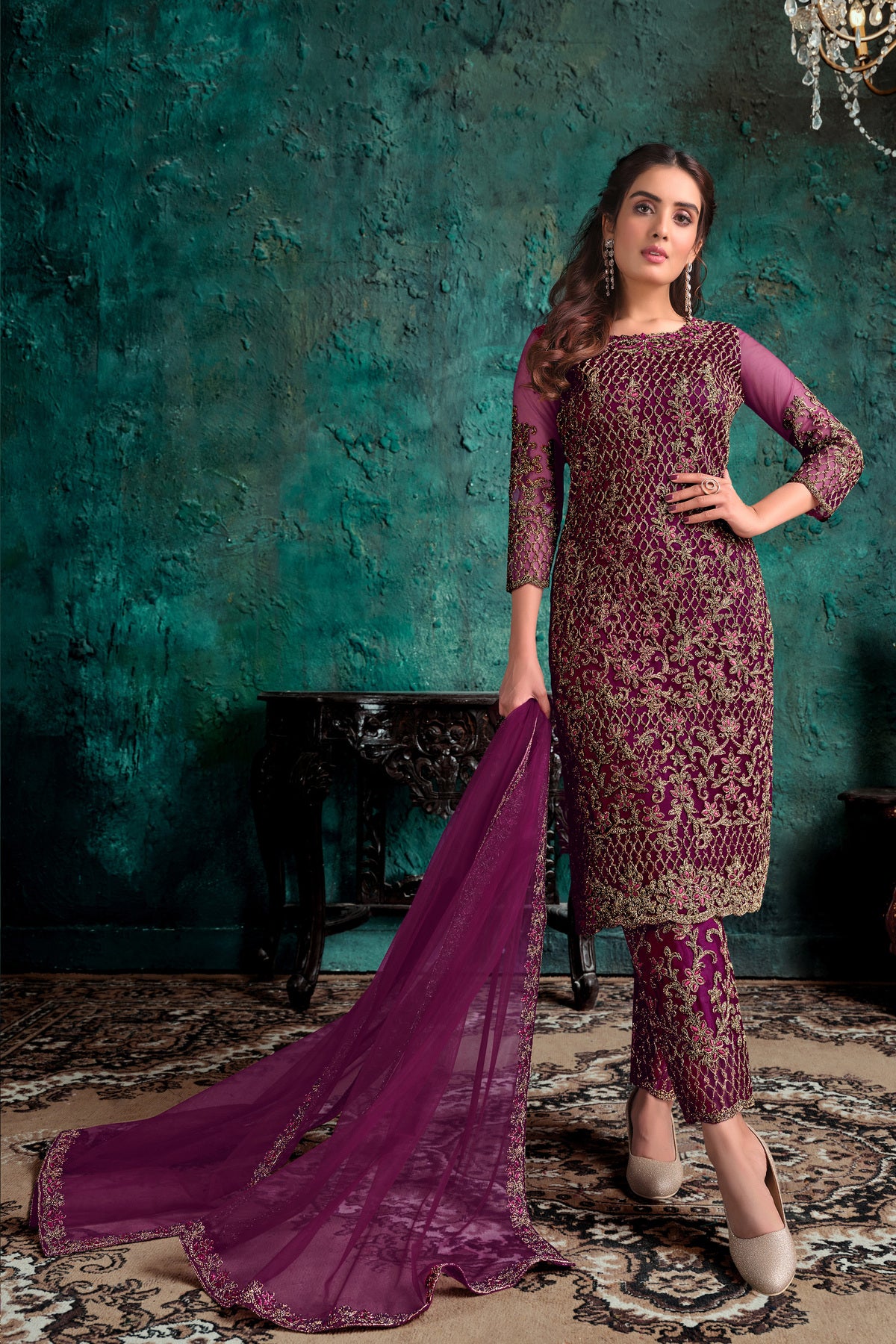 semi stitch / rani