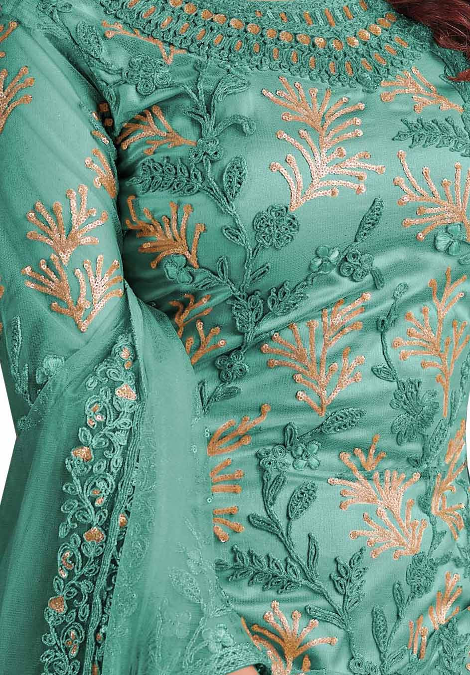 semi stitch / mint