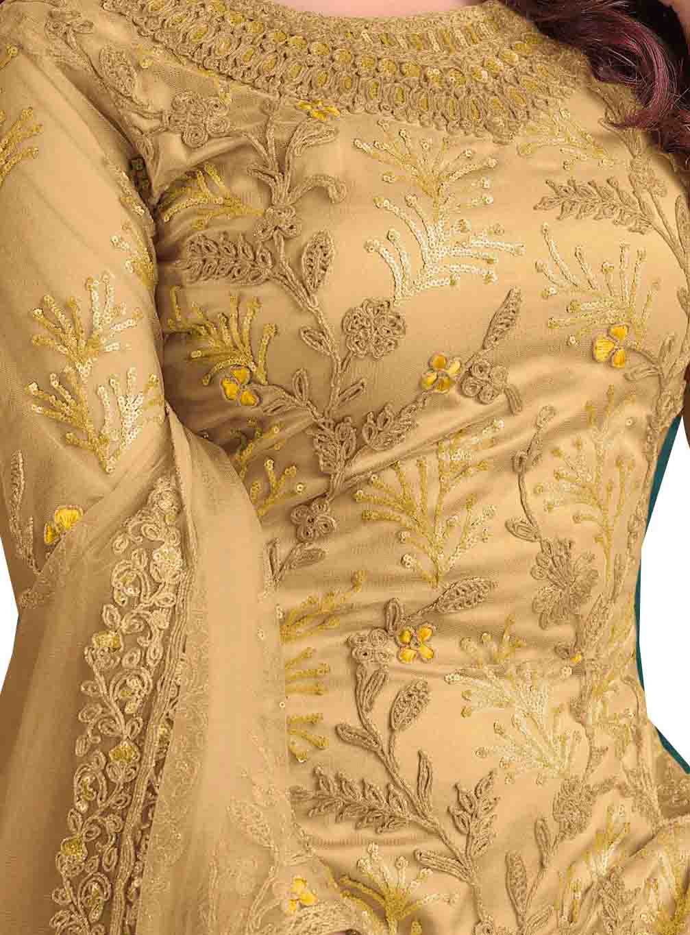semi stitch / yellow