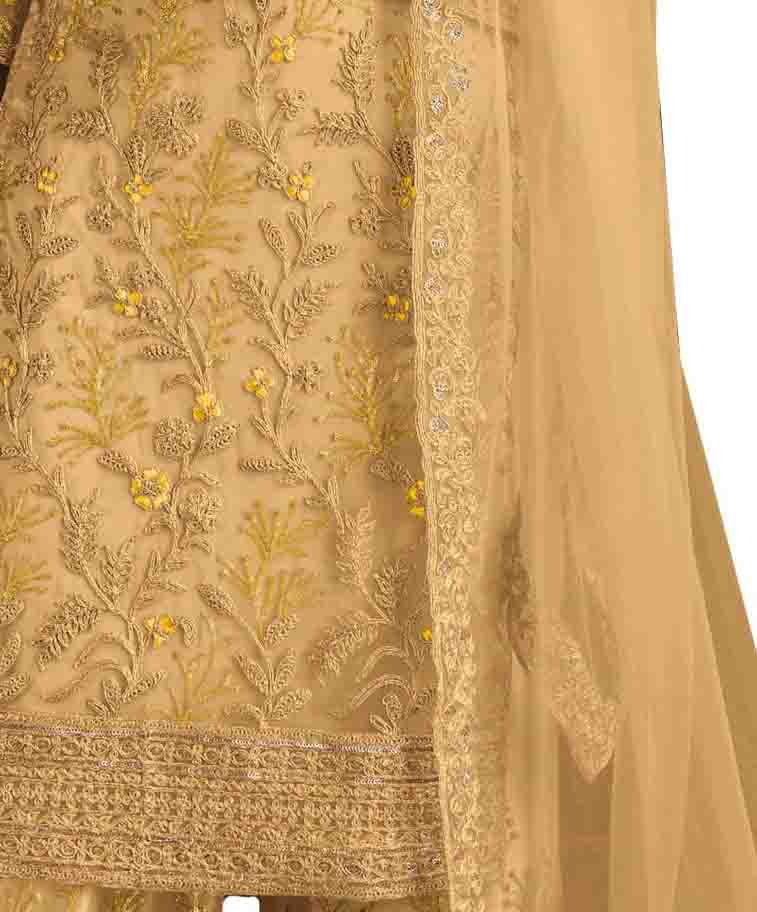 semi stitch / yellow