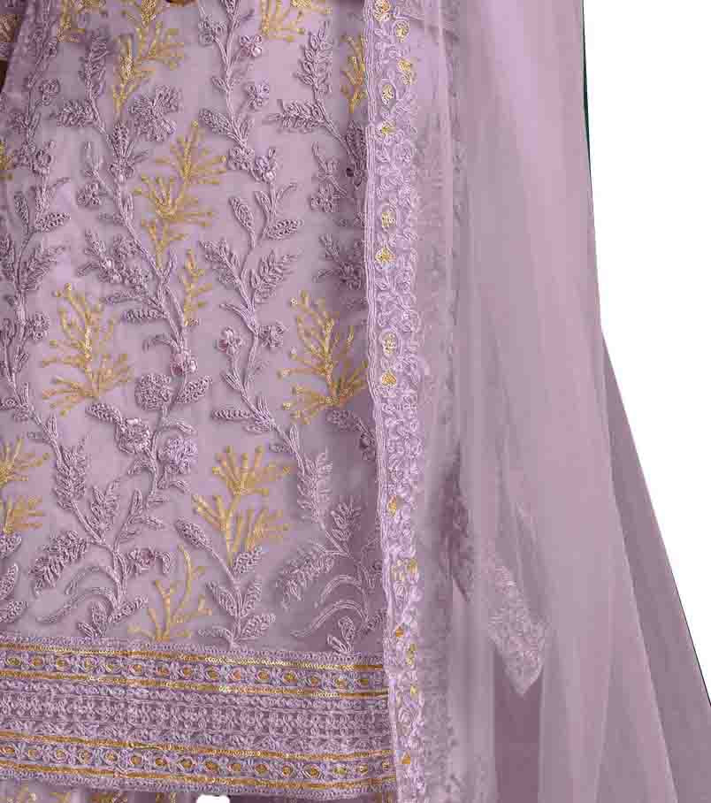 semi stitch / purple