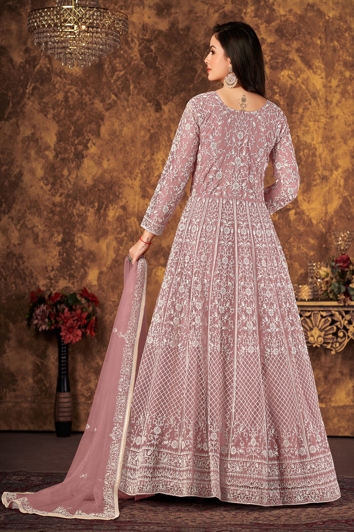 semi-stitched / pink