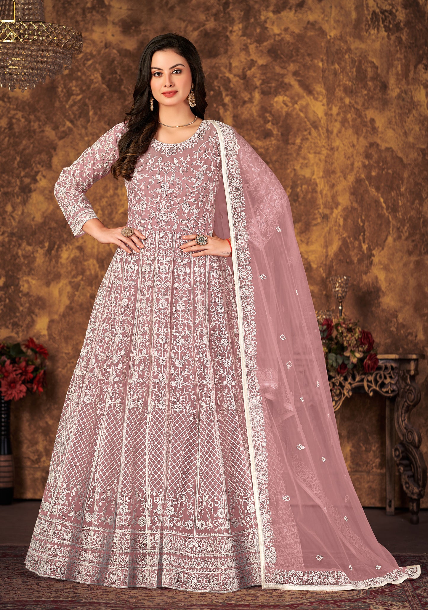 semi-stitched / pink