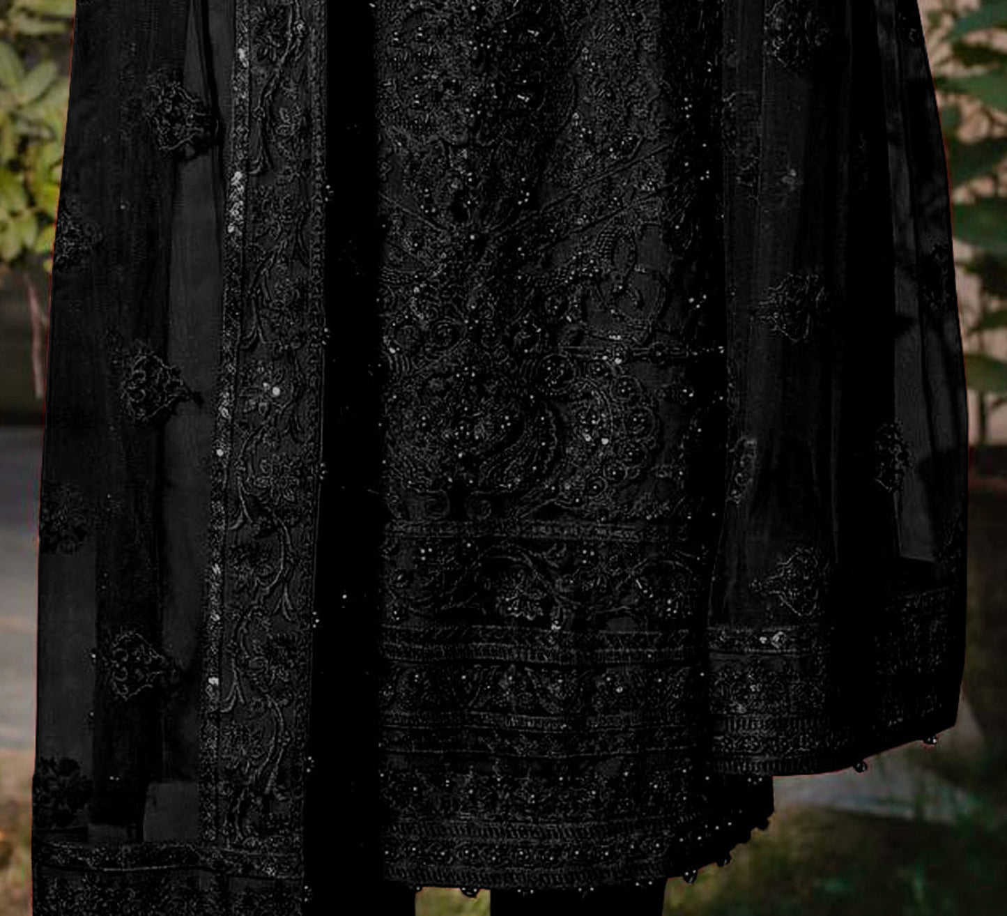 semi stitch / black