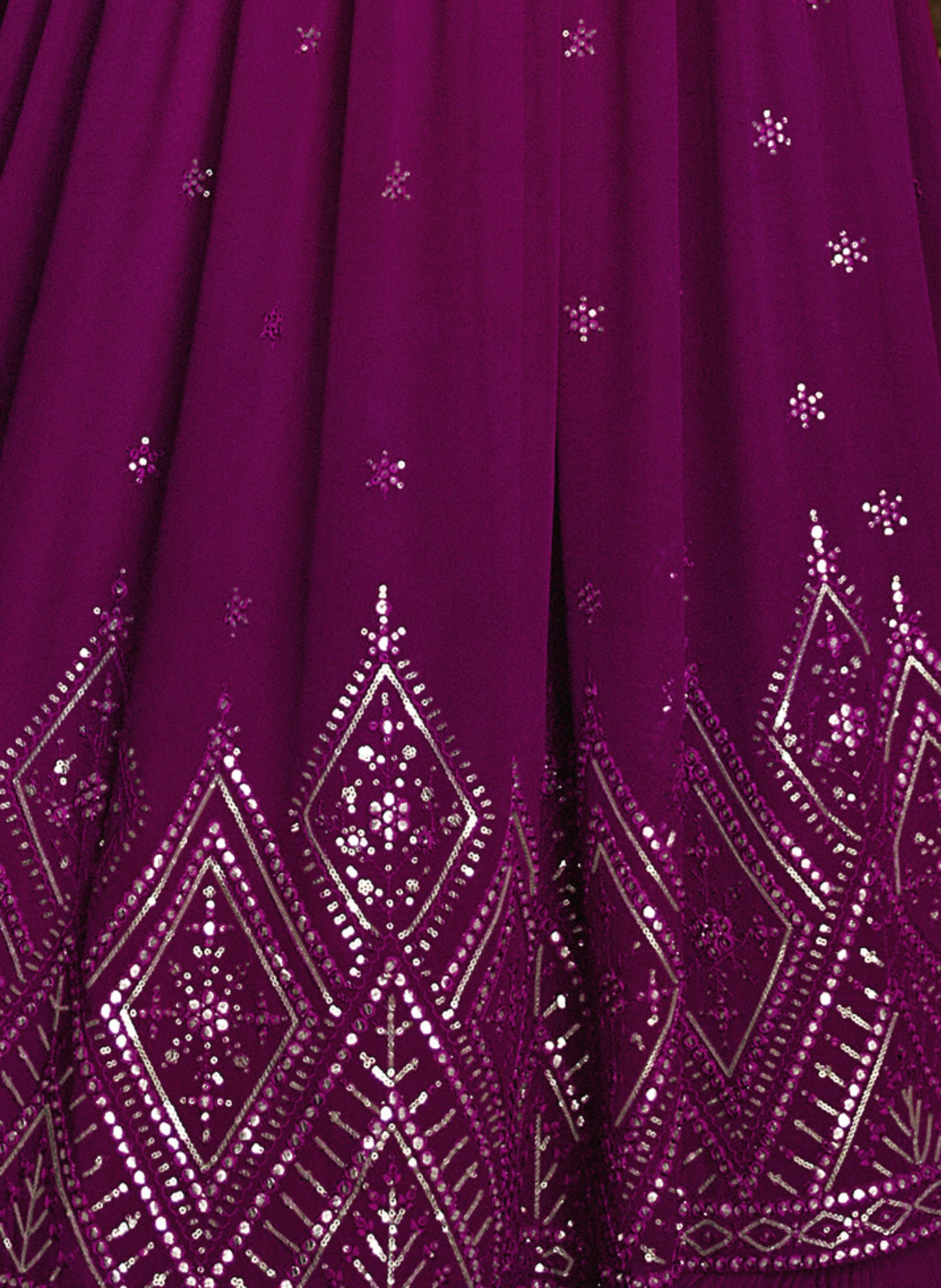 semi stitch / purple