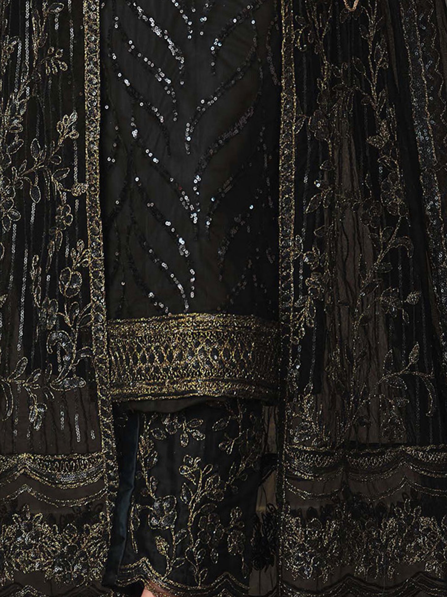 semi stitch / black
