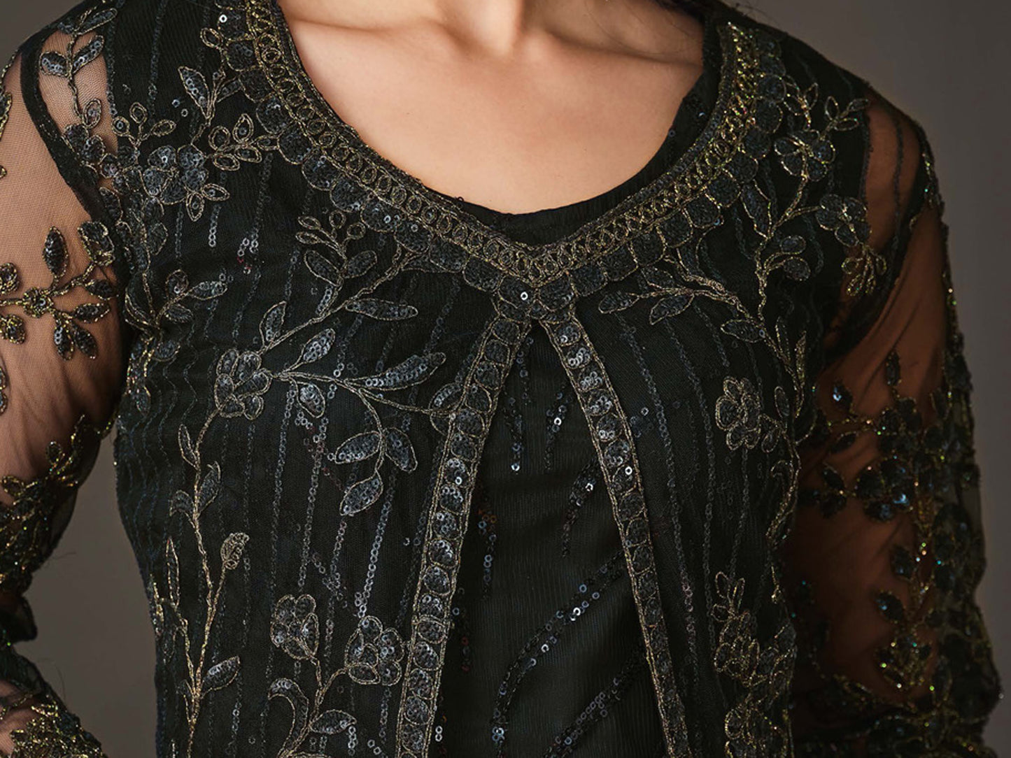semi stitch / black