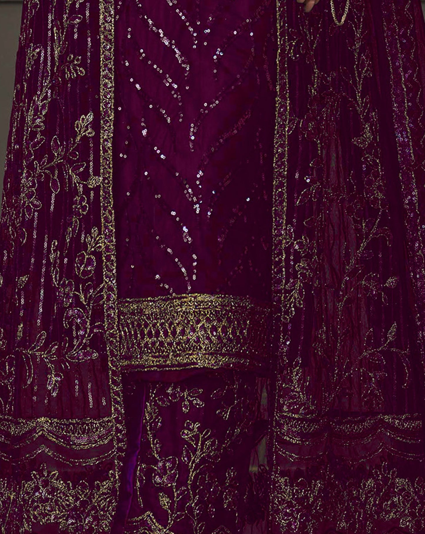 semi stitch / wine