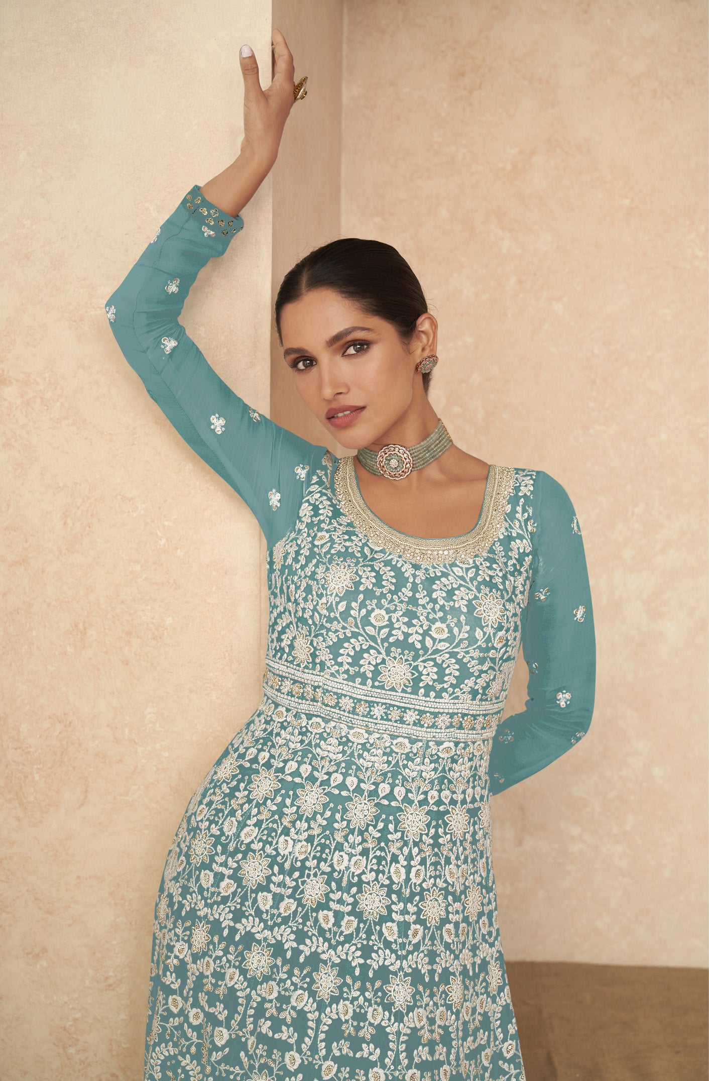 semi stitch / mint